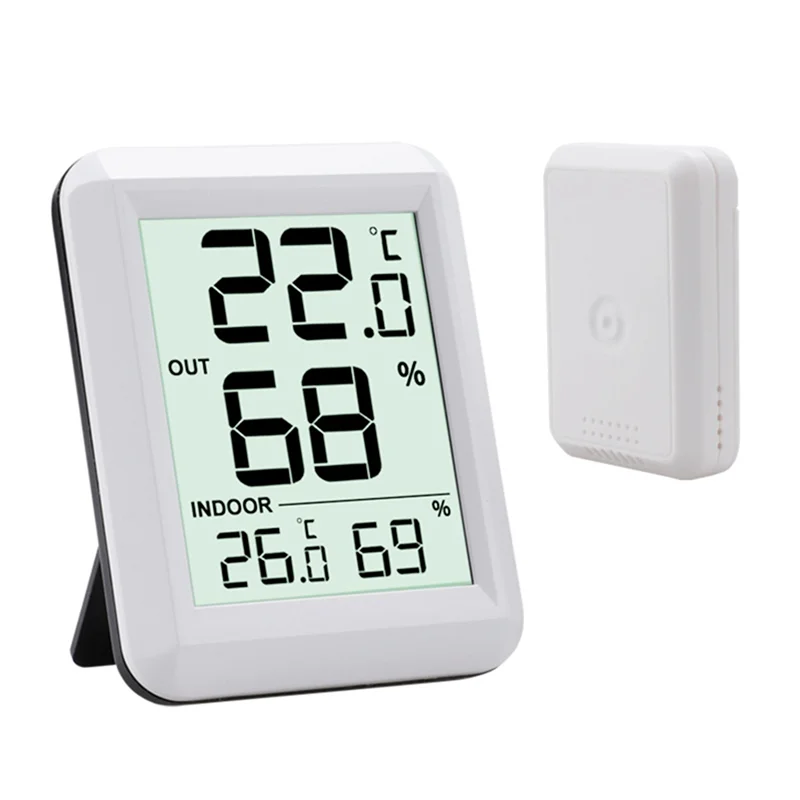 Weather Station Indoor - A49T Wireless Thermometer Hygrometer BabyRoom Digital