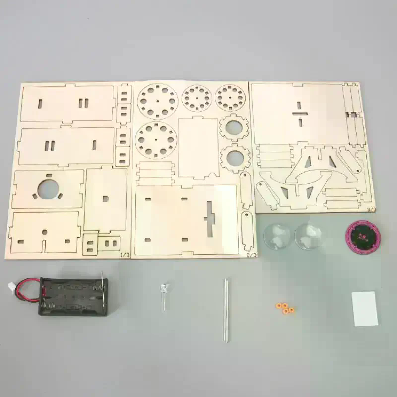 1 Set Wooden DIY Film Projecto - Science Hobby Kit 评论和价格