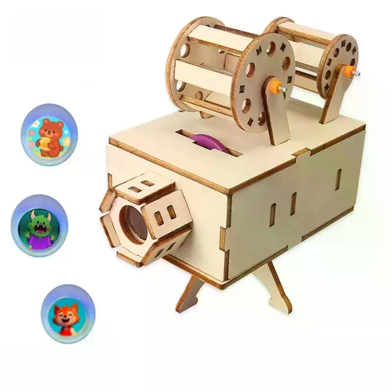 1 Set Wooden DIY Film Projecto - Science Hobby Kit 评论和价格