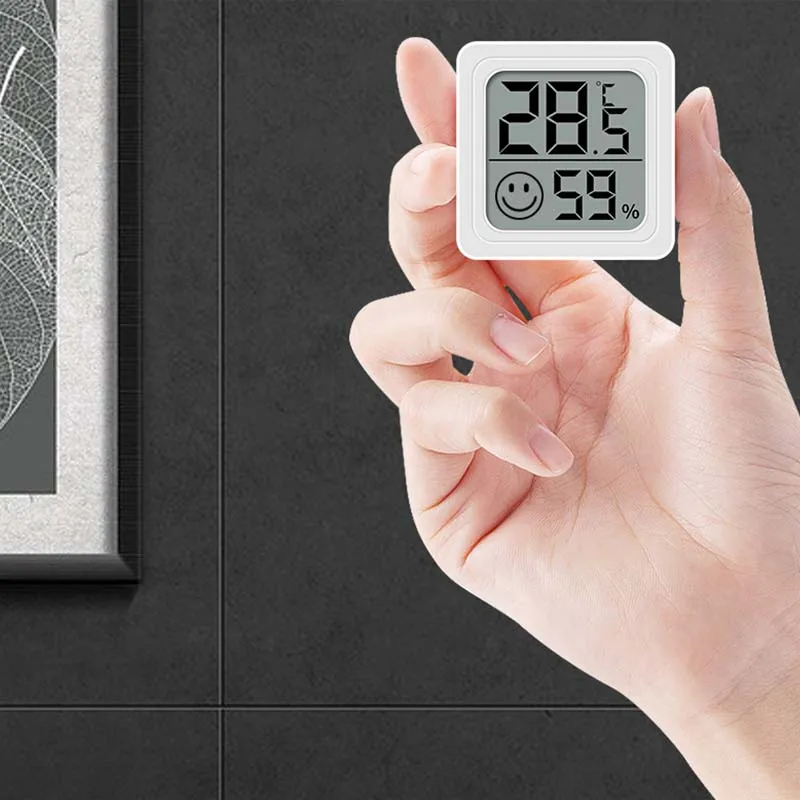 Mini LCD Digital Thermometer H - Weather Station Indoor 评论和价格