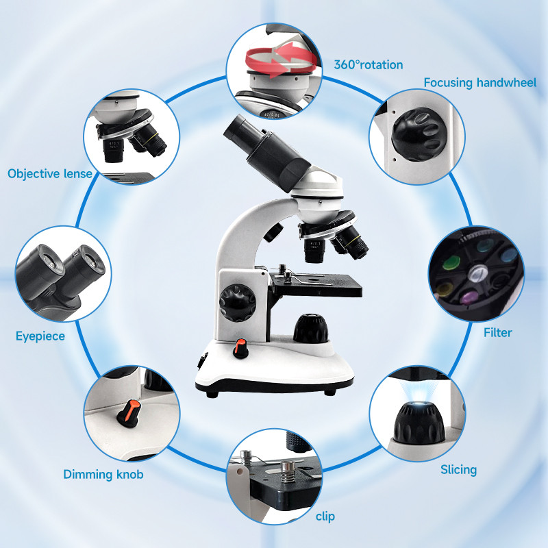 40X-1280X Compound Binocular M - Microscope Compound 40X 评论和价格