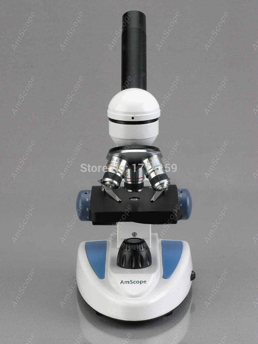 AmScope M158 Series 360-Degree - Amscope Microscope Compound 40X-1000X 评论和价格