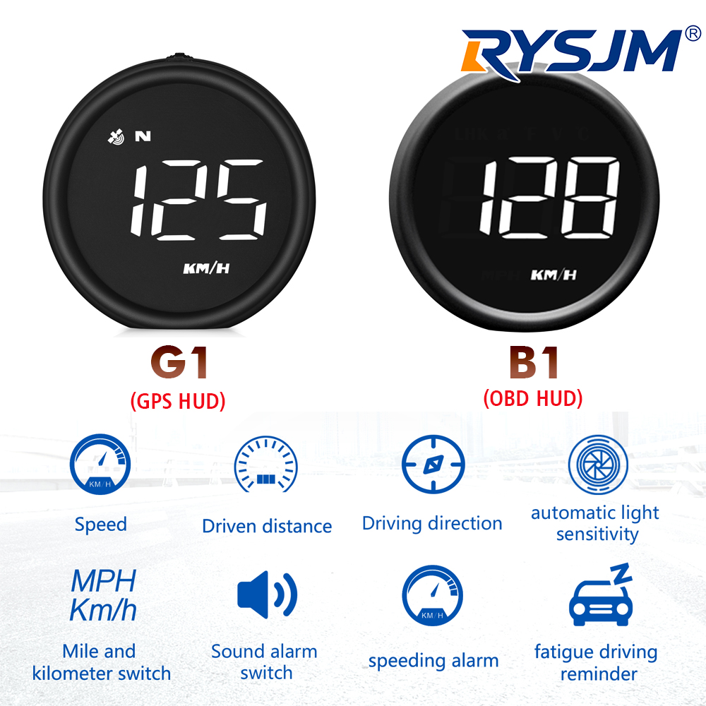 G1 GPS HUD & B1 OBD2 On-board  - Anemometer Wind Speed 评论和价格