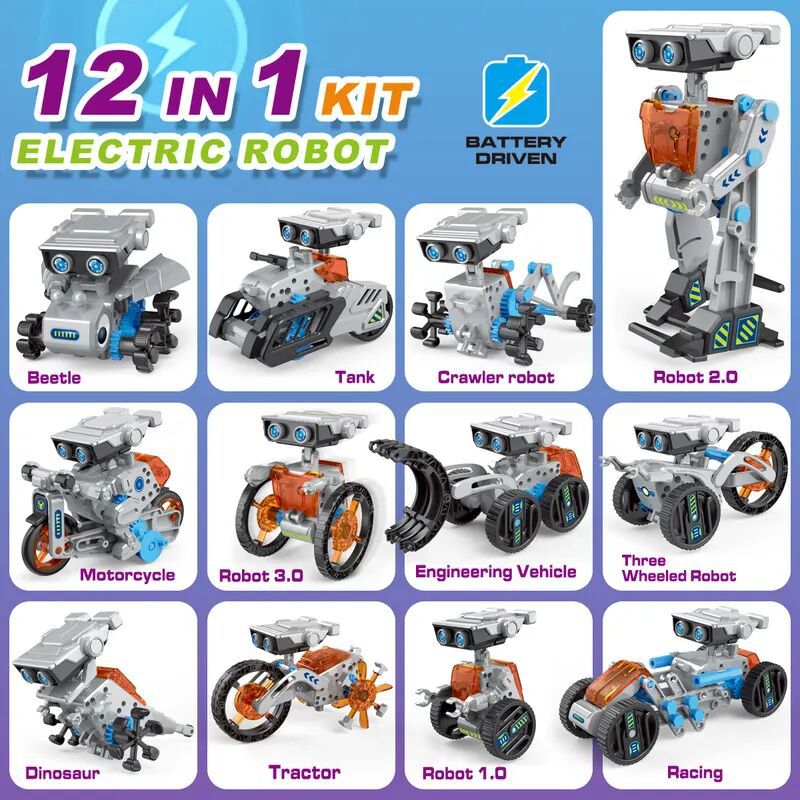 12 in 1 Science Experiment Sol - Science Robot 评论和价格
