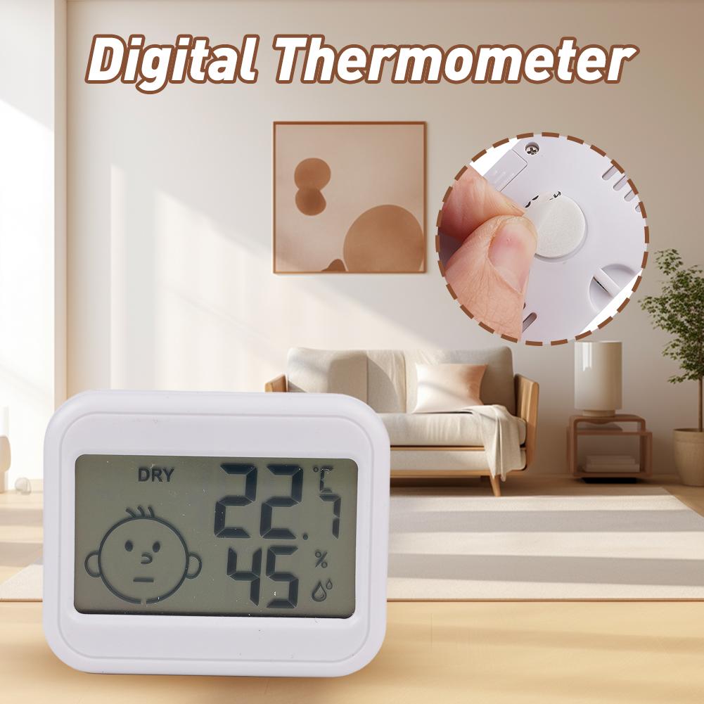 LCD Digital Thermometer Hygrom - Weather Station Indoor 评论和价格