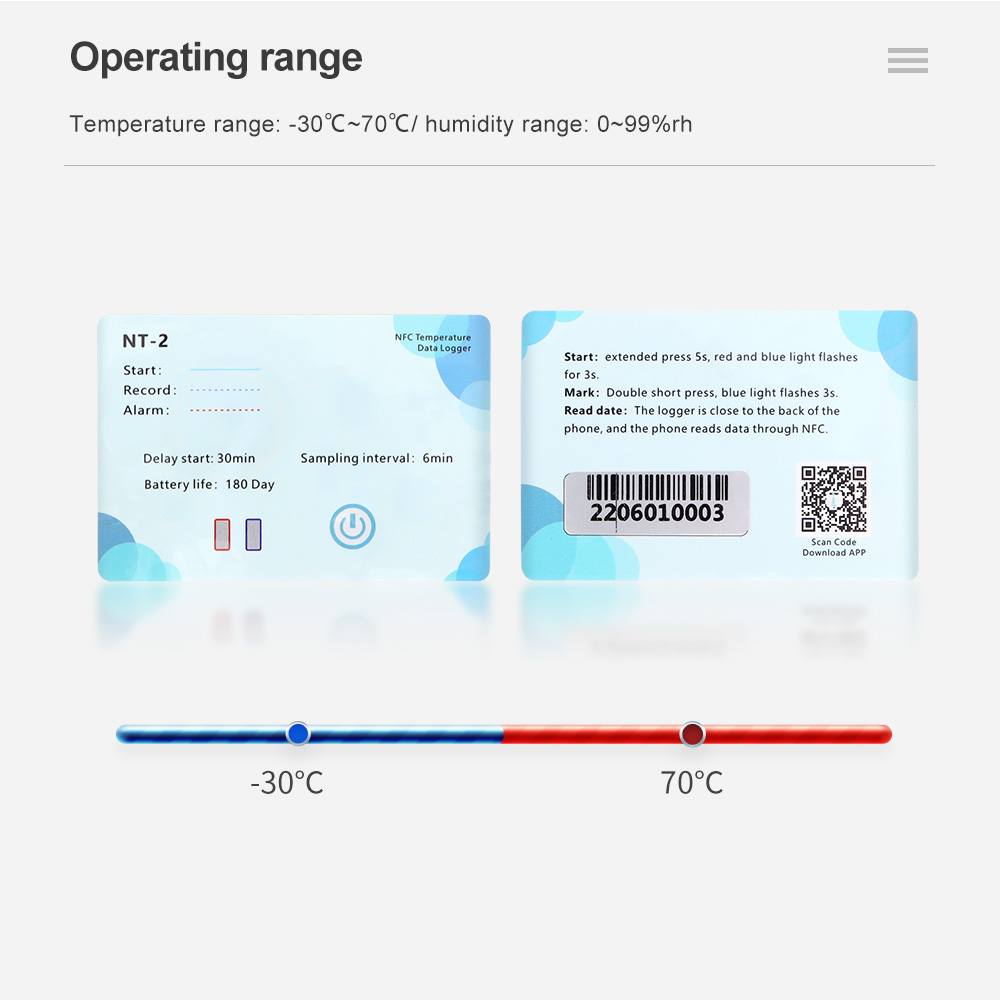 NFC Induction Temperature Logg - Weather Station Indoor 评论和价格