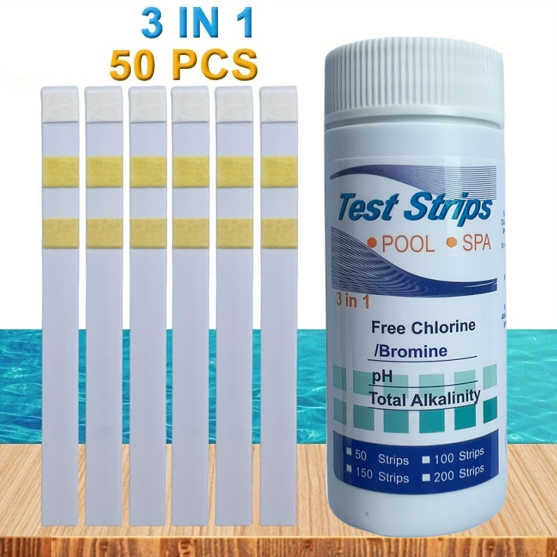 Chlorine PH Test Strips SPA Sw - Water Testing Kit 评论和价格