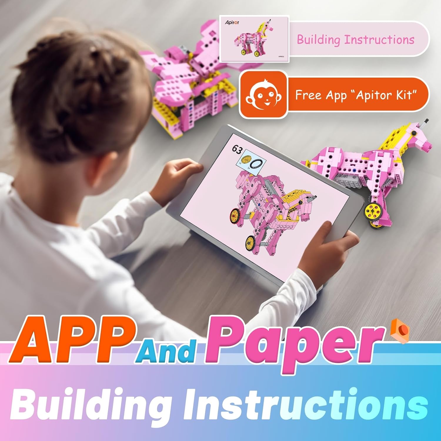Apitor STEM Toys for Girls Gif - Science Robot 评论和价格