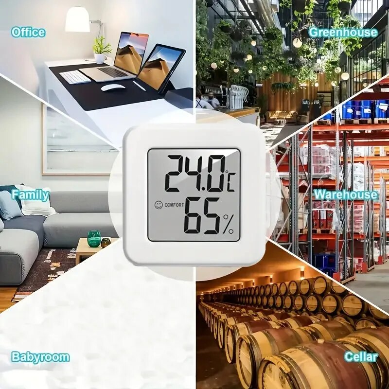 Digital Hygrometer Thermometer - Weather Station Indoor 评论和价格