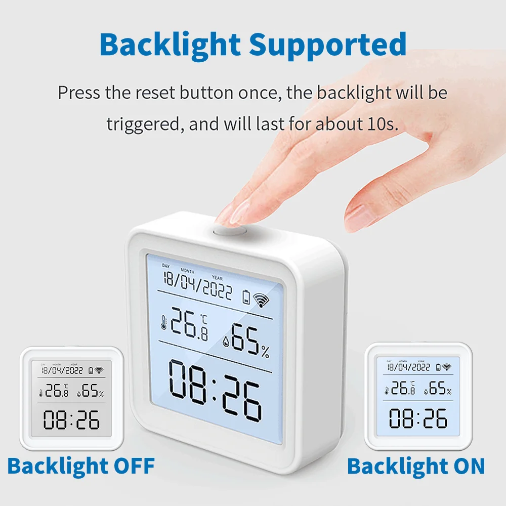 Tuya Zigbee WiFi Temperature H - Weather Station Indoor 评论和价格