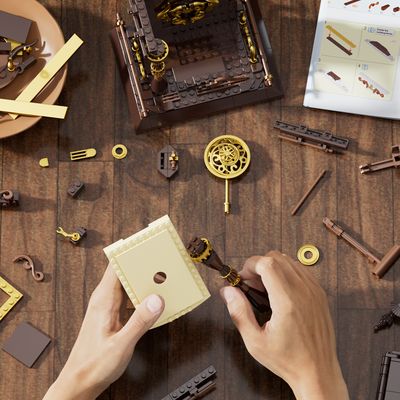 Steampunk Style Mechanical Clo - Solar System Orrery 评论和价格