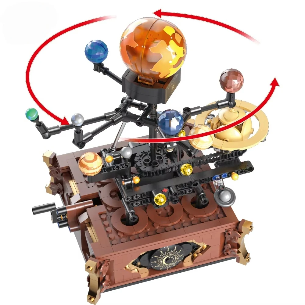 697pcs Classic Space Solar Sys - Solar System Orrery 评论和价格