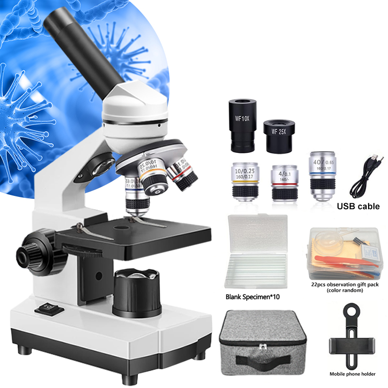 Portable Biological Optical Co - Microscope Compound 40X 评论和价格