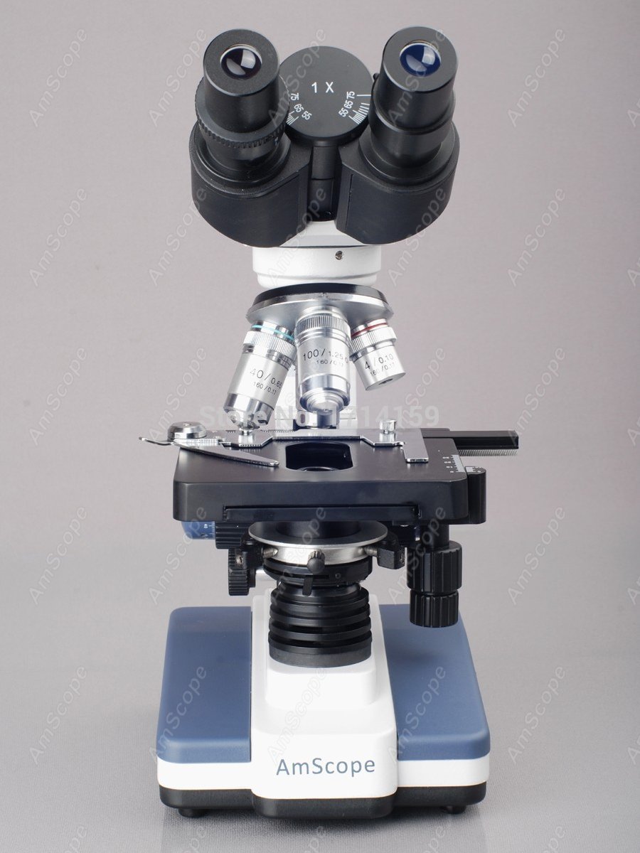 AmScope Student & Professional - Amscope Microscope Compound 40X-1000X 评论和价格