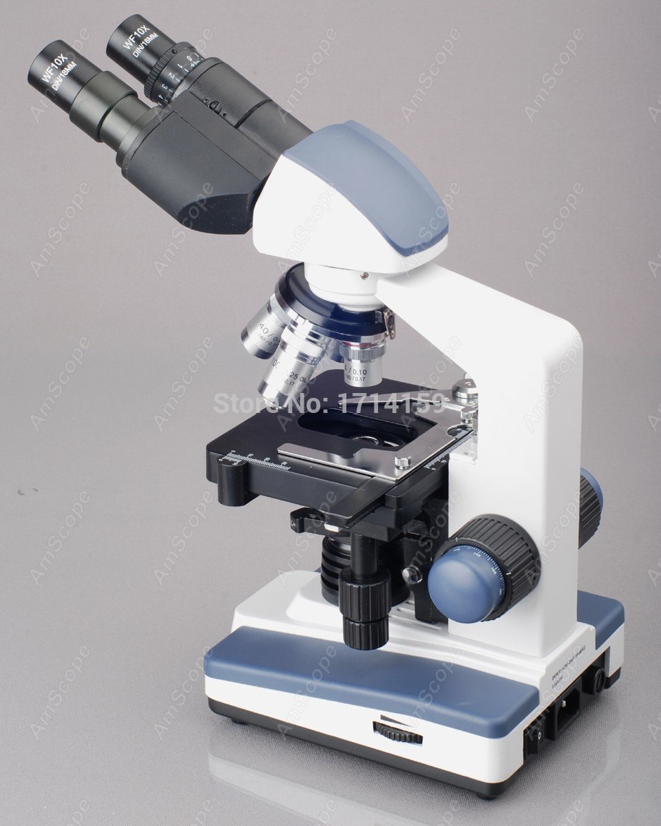 AmScope Student & Professional - Amscope Microscope Compound 40X-1000X 评论和价格