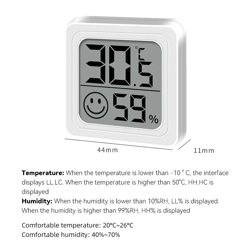 2025 New Mini LCD Digital Ther - Weather Station Indoor 评论和价格