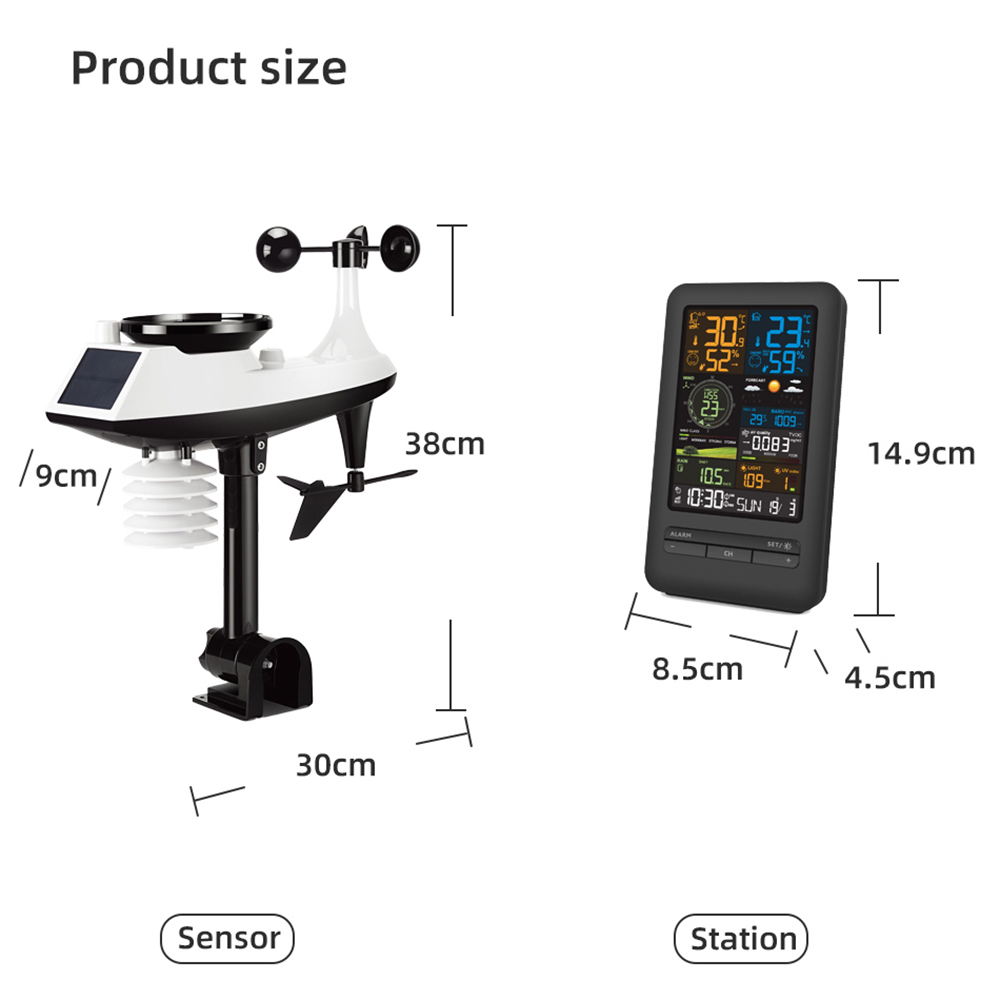 FJ3395TY /FJ3390A Weather Stat - Weather Station Indoor 评论和价格
