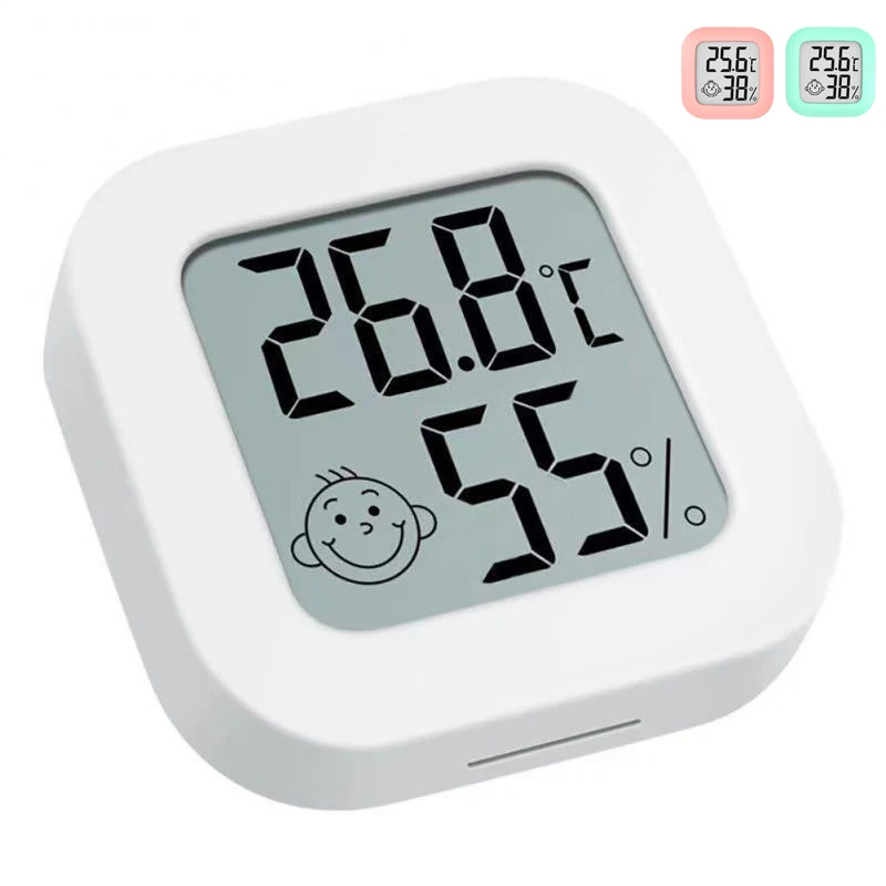 LCD Digital Thermometer Hygrom - Weather Station Indoor 评论和价格
