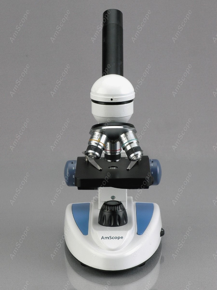 AmScope Cordless Monocular Com - Amscope Microscope Compound 40X-1000X 评论和价格