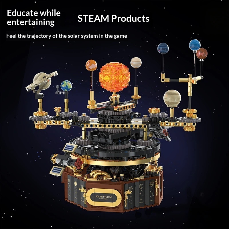 Tuomu T2004 Electric Solar Sys - Solar System Orrery 评论和价格