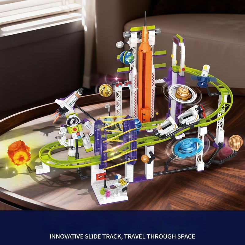 Space-Themed Roller Coaster Bu - Solar System Orrery 评论和价格