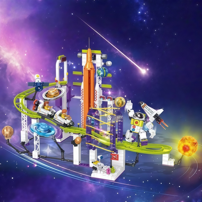Space-Themed Roller Coaster Bu - Solar System Orrery 评论和价格