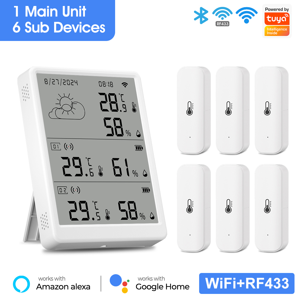 SMATRUL Tuya WiFi High Precisi - Weather Station Indoor 评论和价格