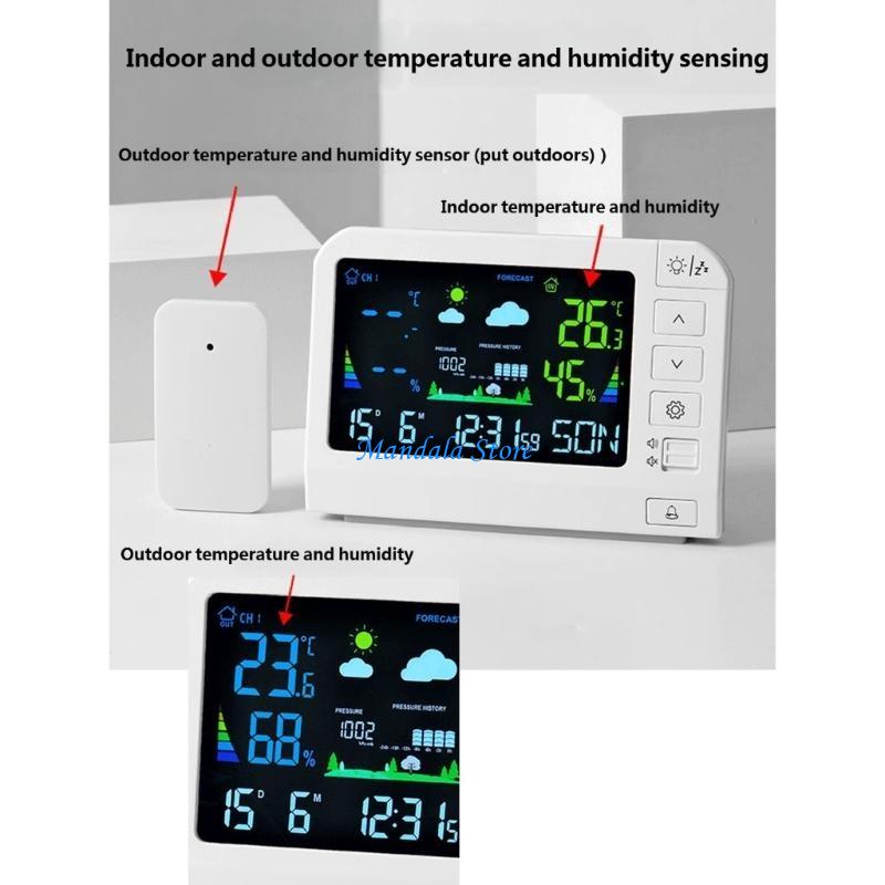 U2JC Home Weather Stations Wir - Weather Station Indoor 评论和价格