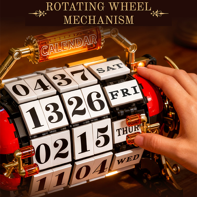 MOC 889Pcs Retro Mechanical Ro - Solar System Orrery 评论和价格